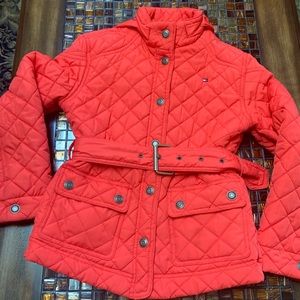 Tommy Hilfiger Girls fall/spring quilted jacket.
